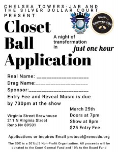 Closet Ball 2023 Application